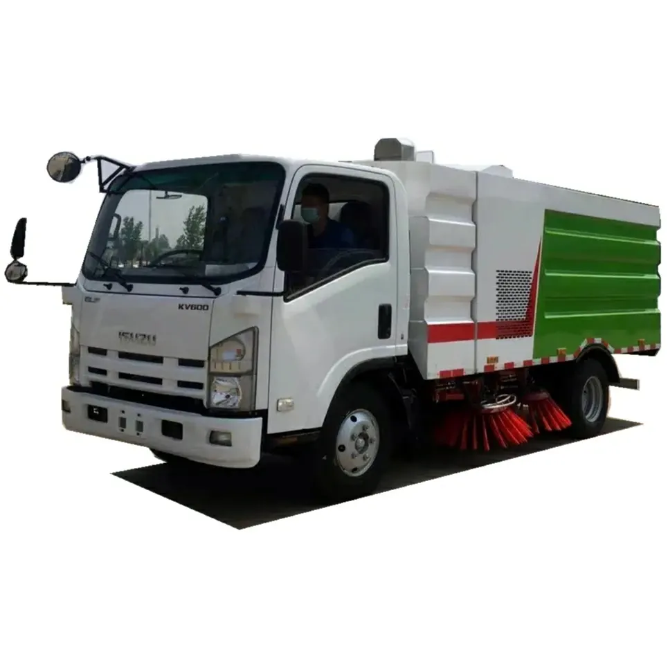 ISUZU KV600 7cbm street sweeper vehicle