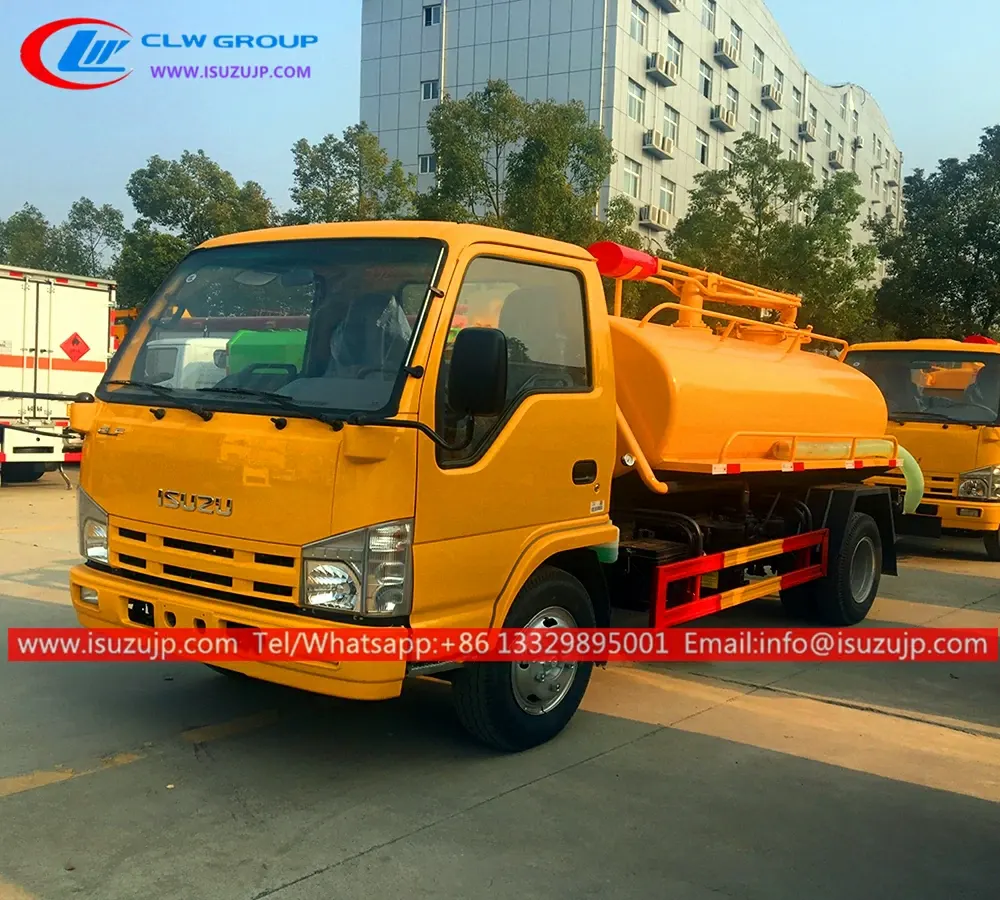 ISUZU Small 5000L septic tank truck
