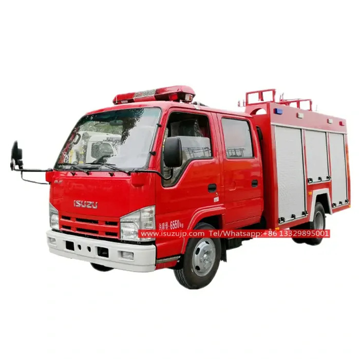 ISUZU NHR 2500liters mini fire truck for sale