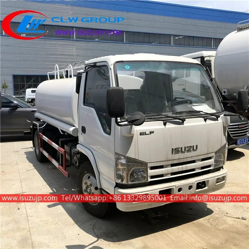 ISUZU NHR 5 ton potable water tanker