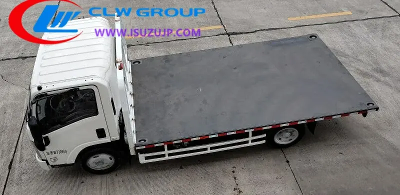ISUZU ELF 5 ton flat bed truck