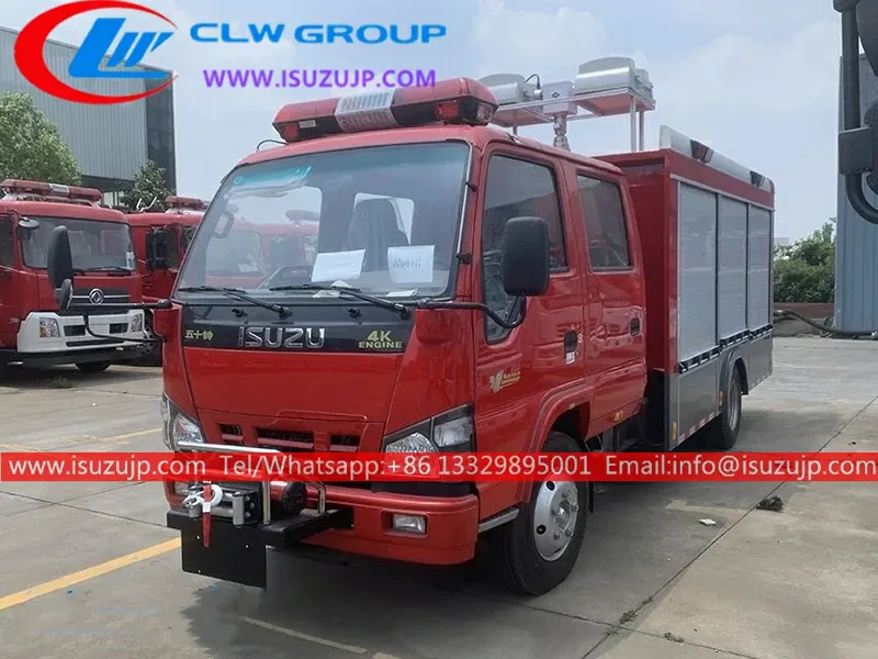 ISUZU NJR fire rescue truck for sale