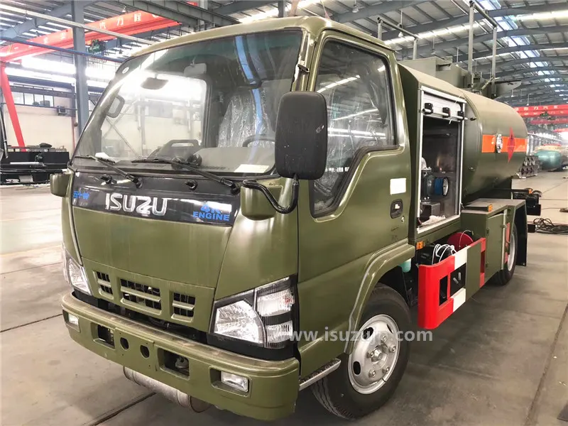 ISUZU 4K-ENGINE 5000liters Helicopter refueling truck