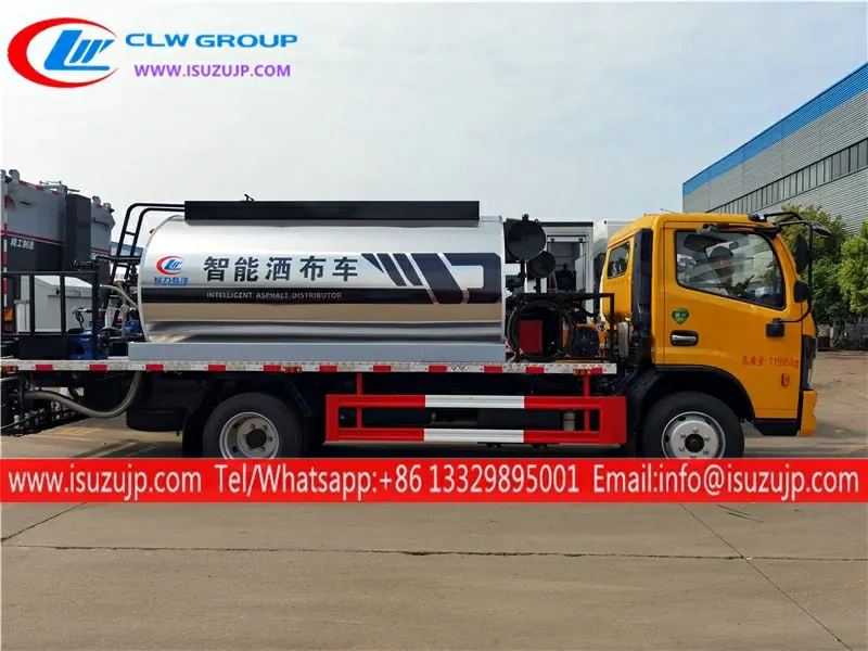 ISUZU NKR 6cbm bitumen sprayer truck