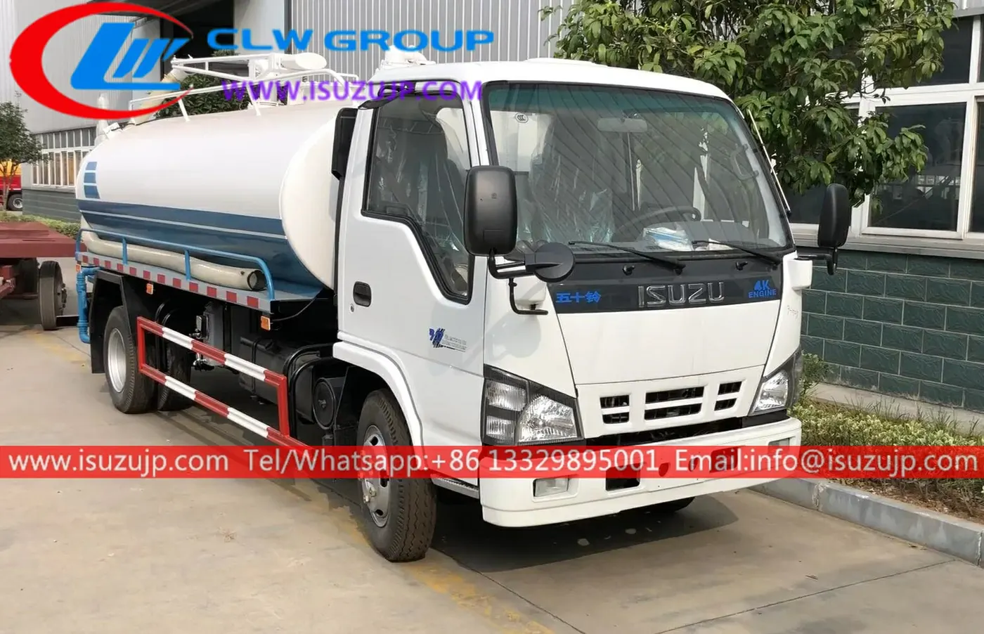 ISUZU NKR 6000liters Fecal suction truck