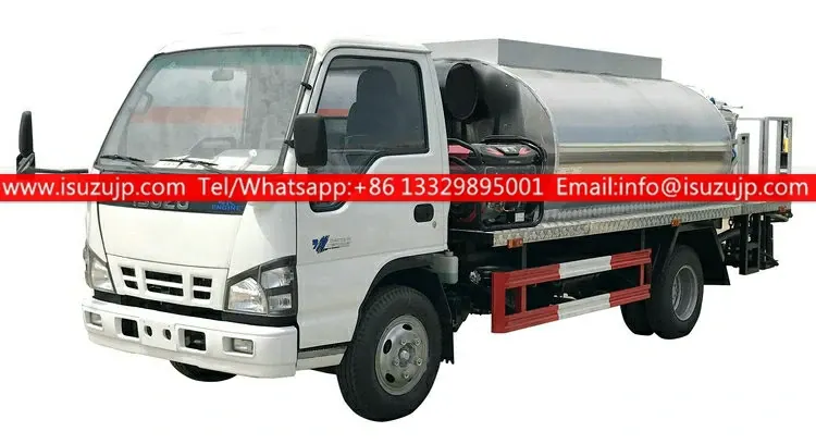 ISUZU NKR 6cbm bitumen sprayer truck