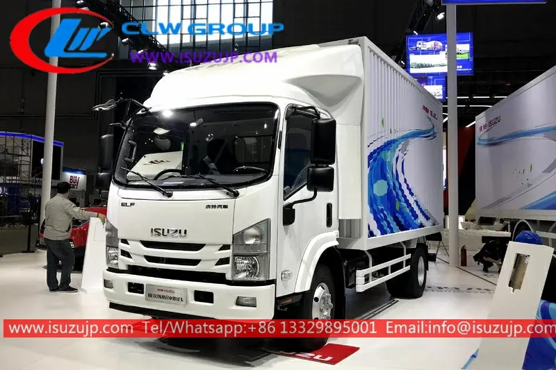 ISUZU NLR 13ft van truck for sale