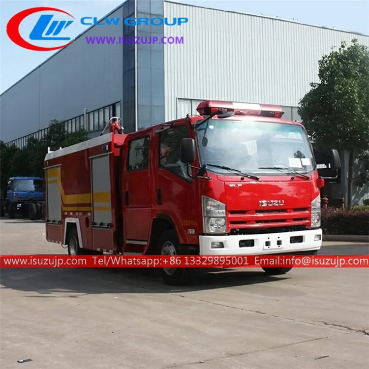 ISUZU NNR 5cbm pumper fire truck