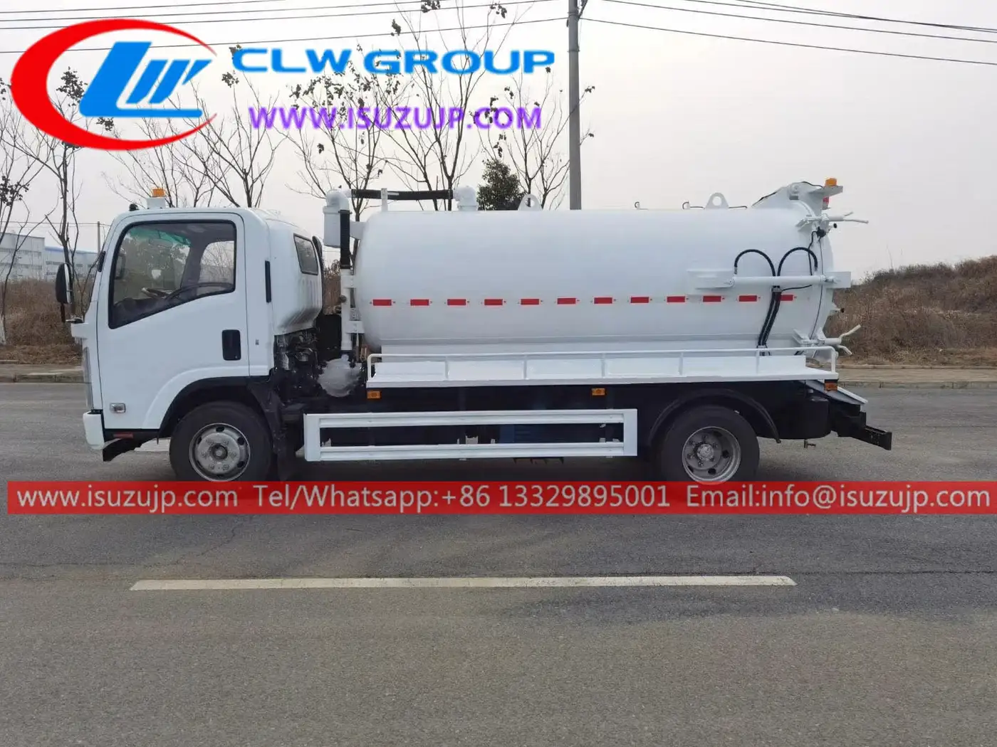 ISUZU NPR 10cbm sewage suction vehicle
