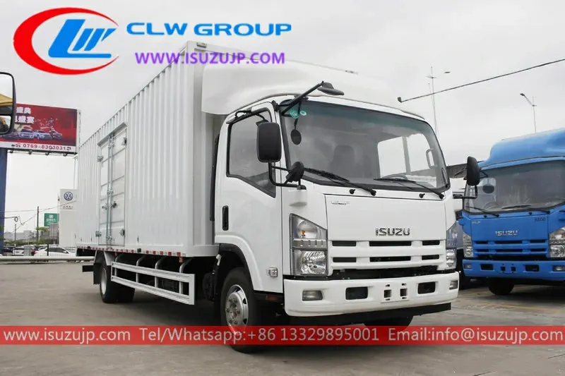 ISUZU NPR 22 ft van box truck for sale