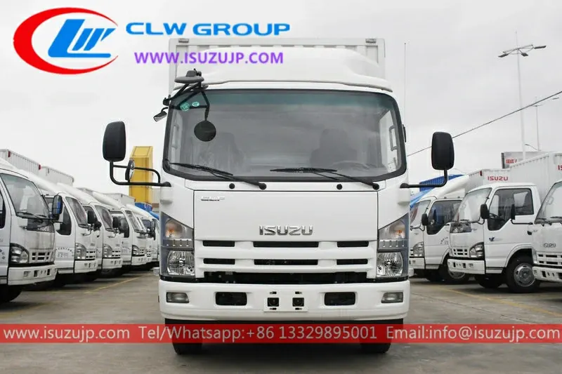 ISUZU NPR 22 ft van box truck for sale