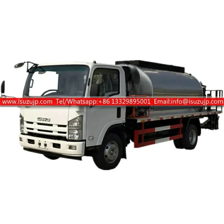 ISUZU NPR 8m3 asphalt sprayer truck