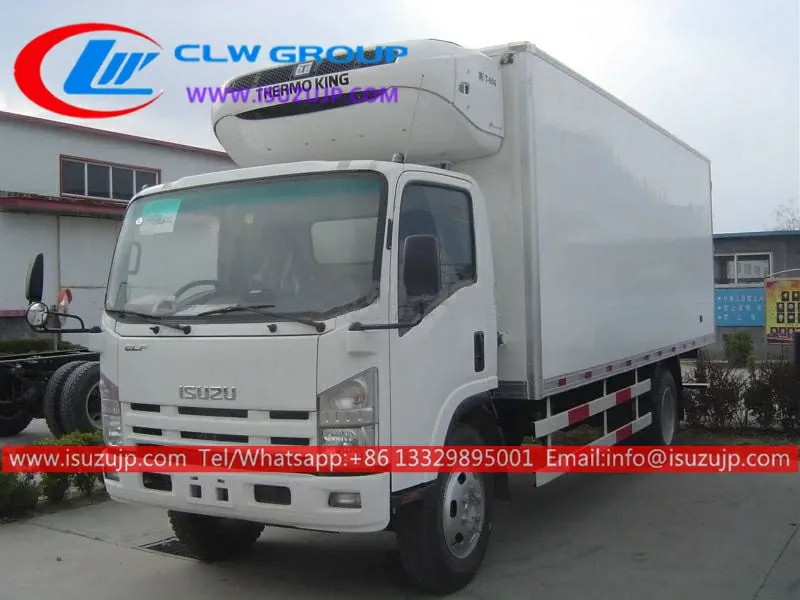 ISUZU NPR 8t 6.8m refrigerator box cooling van truck
