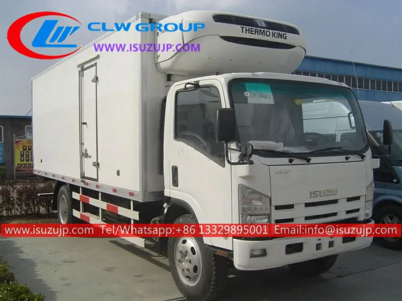 ISUZU NPR 8t 6.8m refrigerator box cooling van truck