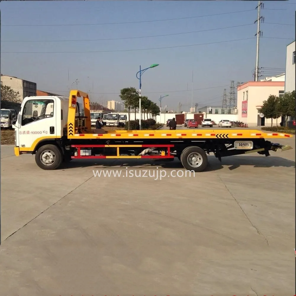 ISUZU ELF 6 Ton Flatbed Tow Truck