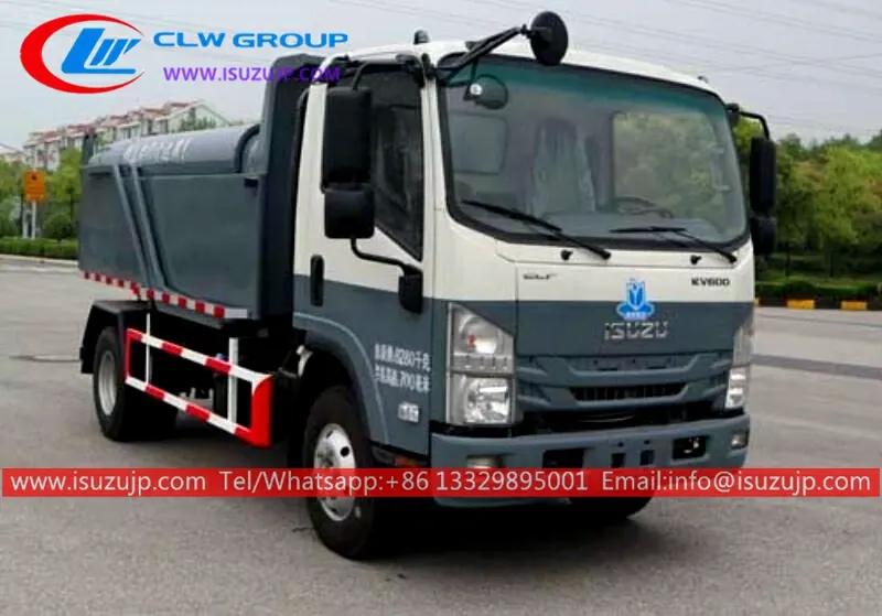 ISUZU NQR 6m3 waste management dump truck
