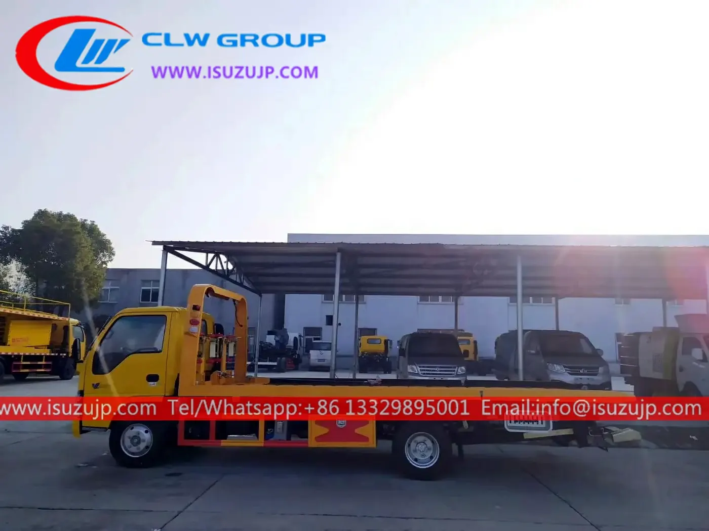 ISUZU 600P mini slide tray tow truck