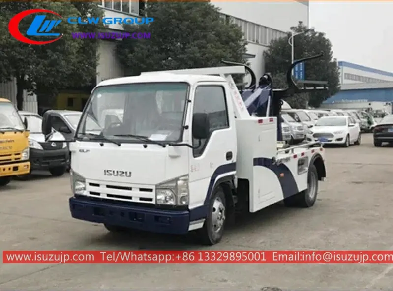 ISUZU ELF 3 ton mini towing truck