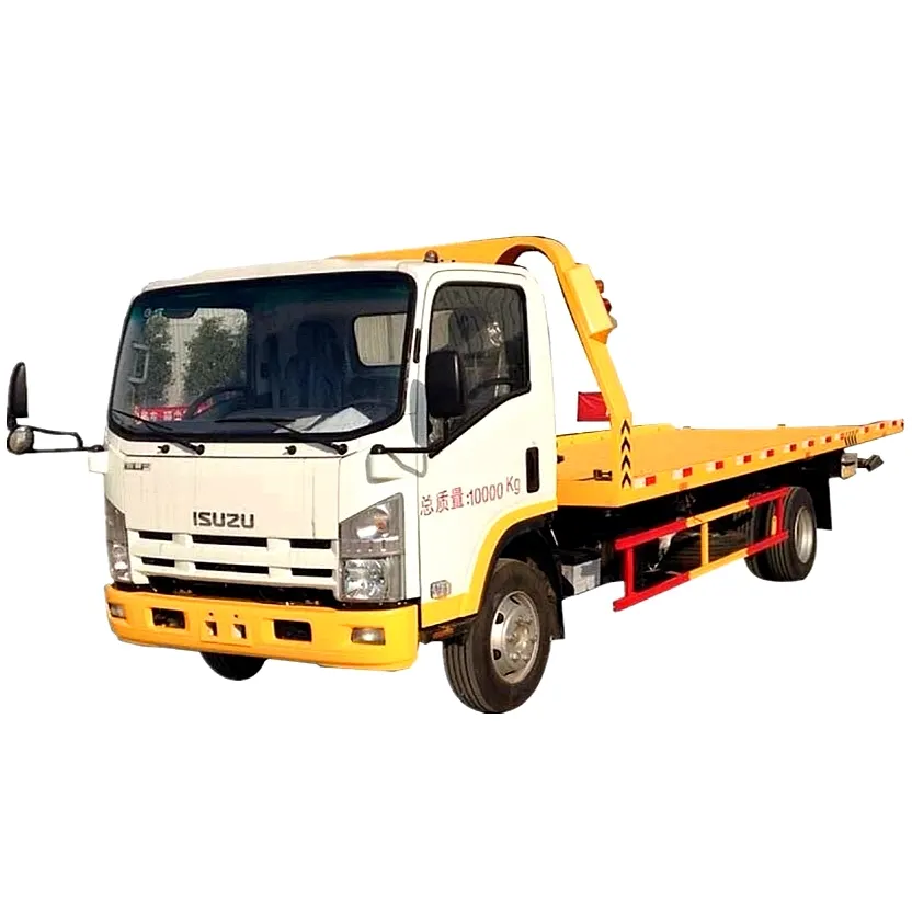 ISUZU ELF 6 Ton Flatbed Tow Truck