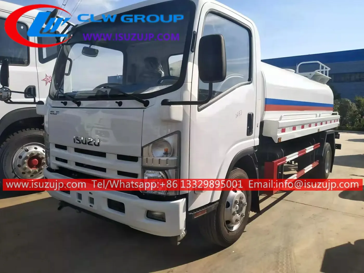 Japan Isuzu 10000liters water pumper truck for sale Ghana