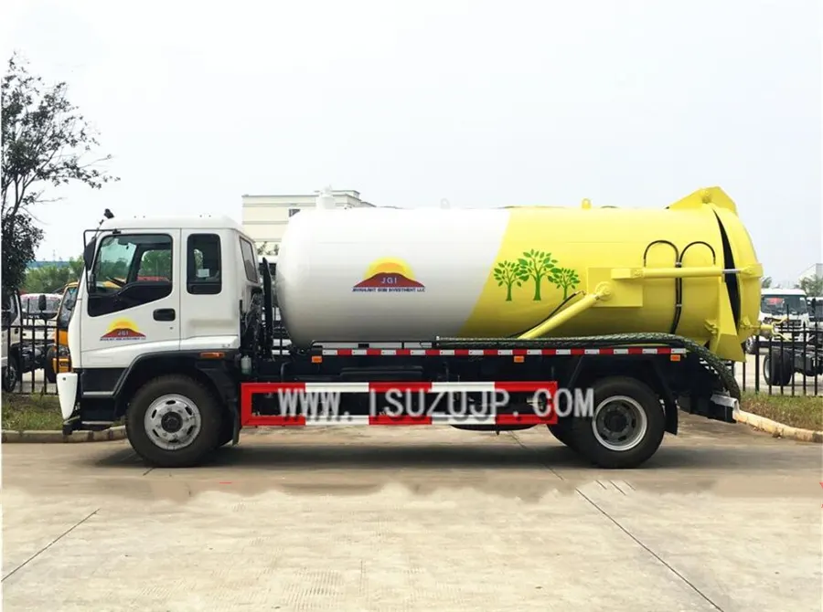 ISUZU 10 Ton Sewage Suction Truck