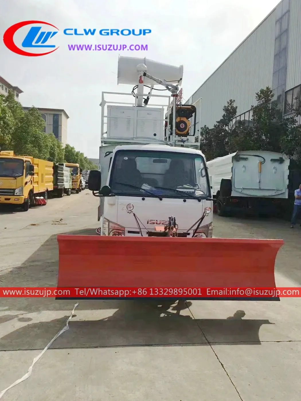 Japan Isuzu road sweeper truck for sale