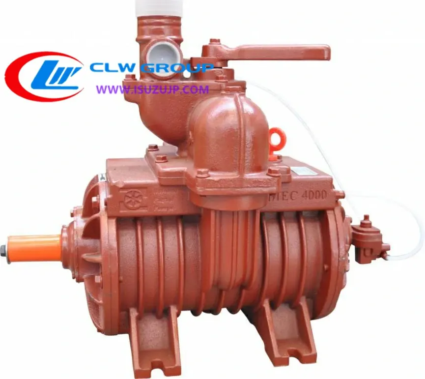 Mec 4000 vacuum pump for 5m3 sewage tanker