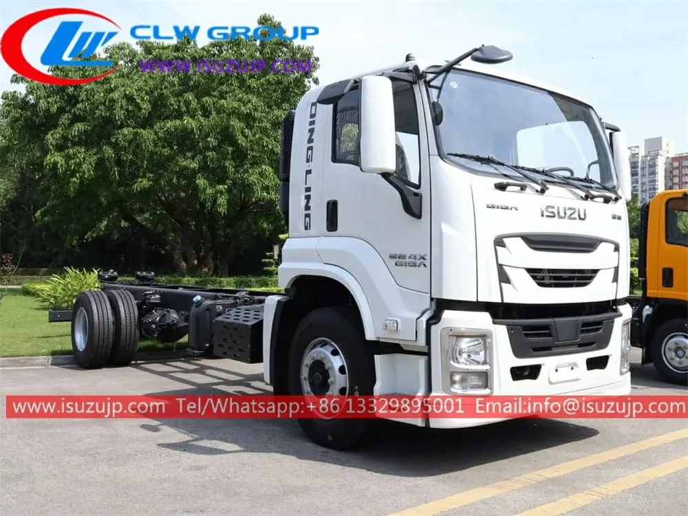 QINGLING ISUZU GIGA 205HP 4×2 10-15tons medium duty truck chassis