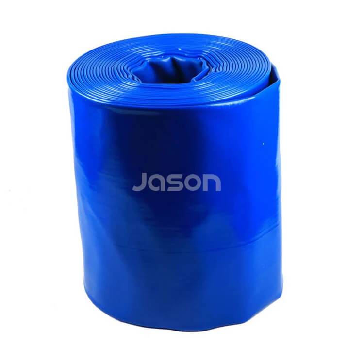 10 inch DN250 PVC layflat discharge hose roll