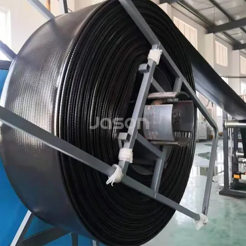 12 inch TPU layflat hose rolled flat
