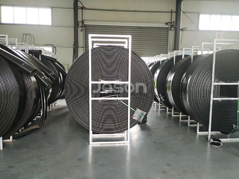 12 inch TPU layflat hose produced for a Canadian customer