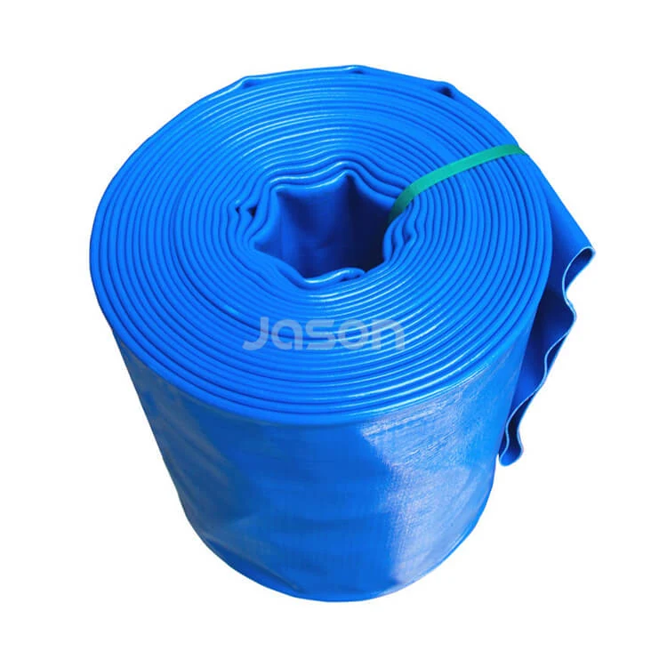 8 inch DN200 PVC layflat discharge hose roll