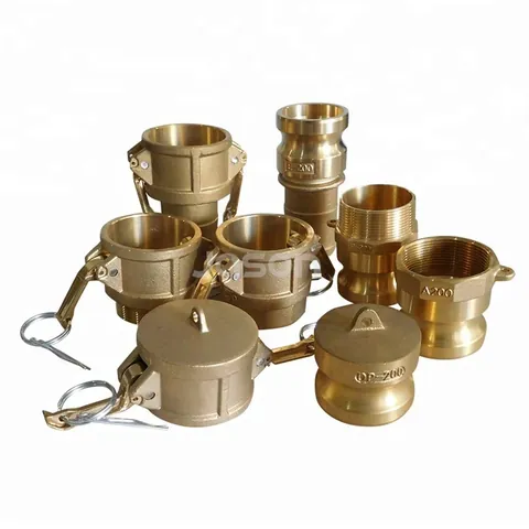 Camlock coupling male and female halves