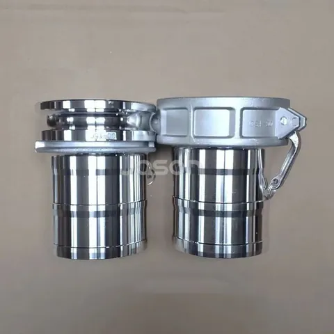 Camlock couplings in several materials