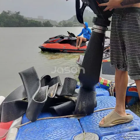 Flyboard hose end detail