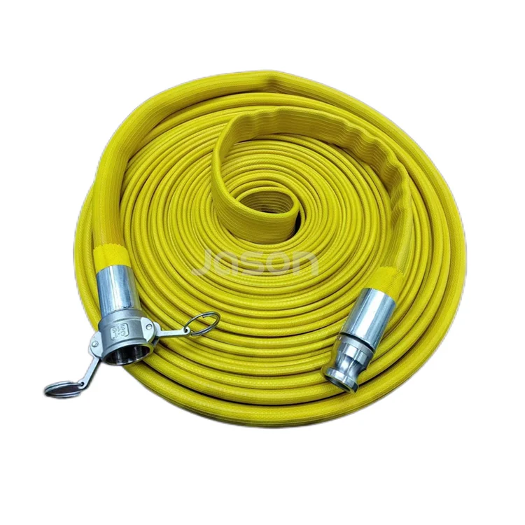 Yellow nitrile rubber layflat air hose