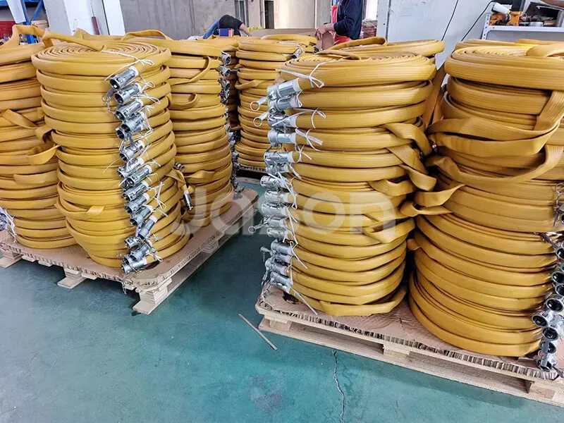 1 inch layflat air hose supplied to an American customer
