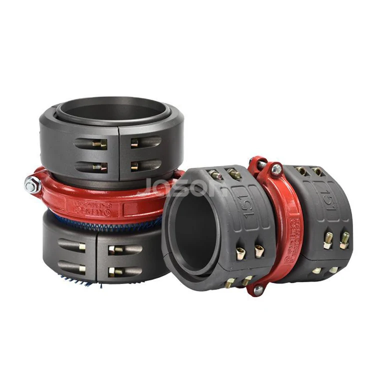 Quick VIC aluminium hose coupling and clamp
