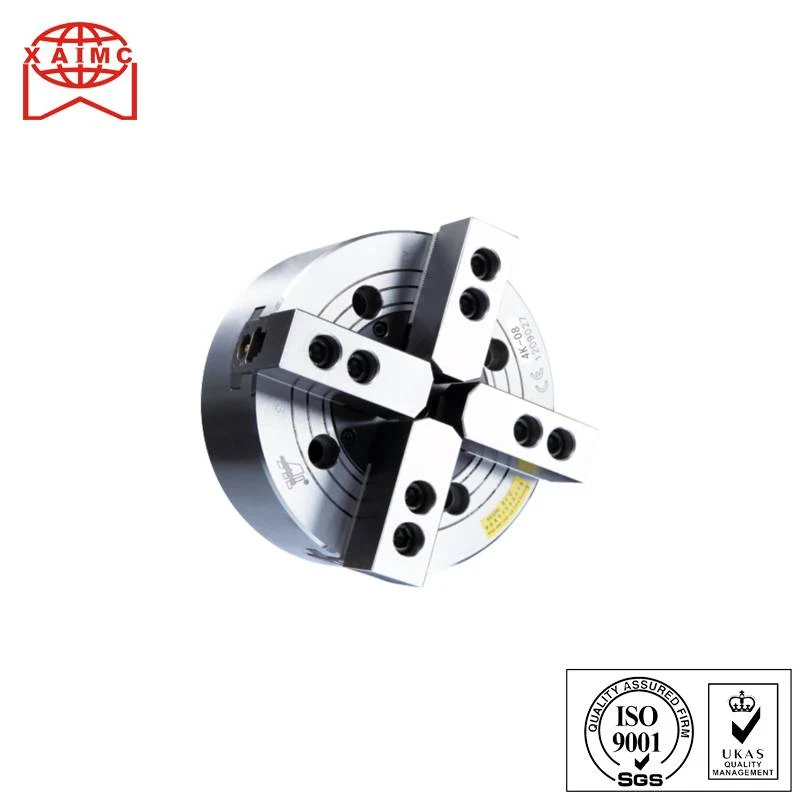 4K FOUR-JAW HOLLOW POWER CHUCK — accessories supplied by JD Machine Tool