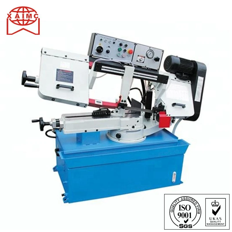 BS1018R 10 inch industrial hydraulic metal band saw — sawing supplied by JD Machine Tool