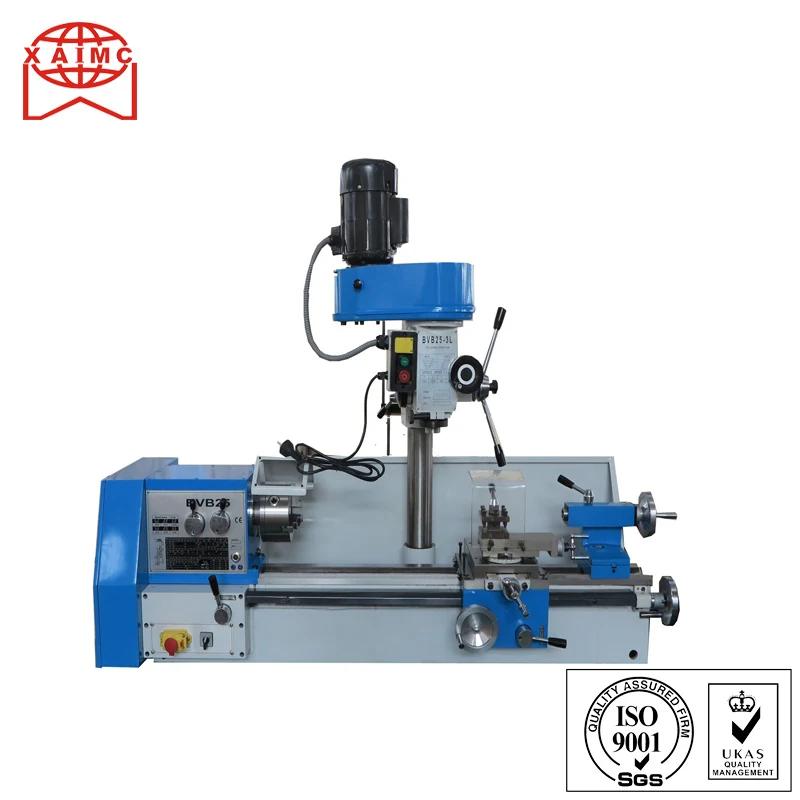 BVB25 3in1 multipurpose milling drilling machine — turning supplied by JD Machine Tool