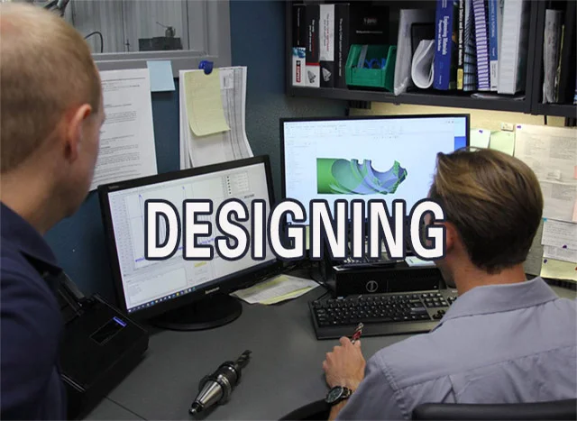 Engineer working on machine tool design at Shaanxi Jiade Group