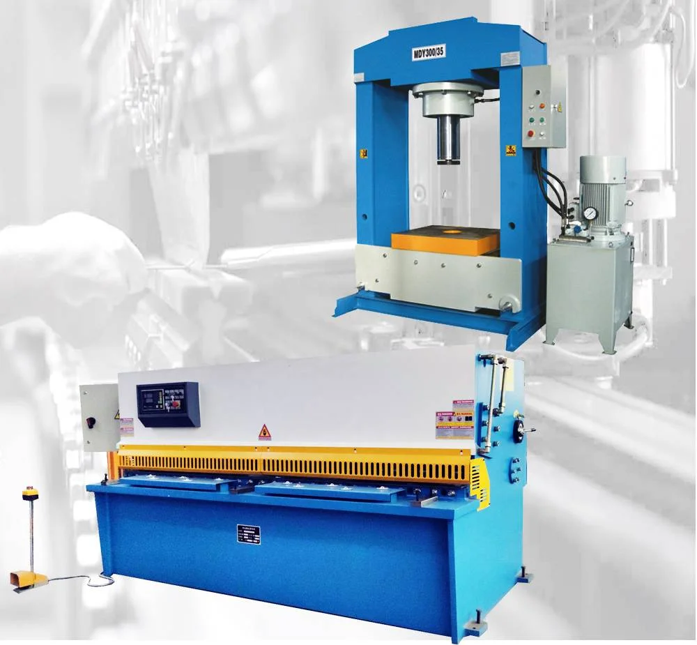 Cutting Bending and Rolling Equipment for Sheet Metal Work — machinery supplied by JD Machine Tool