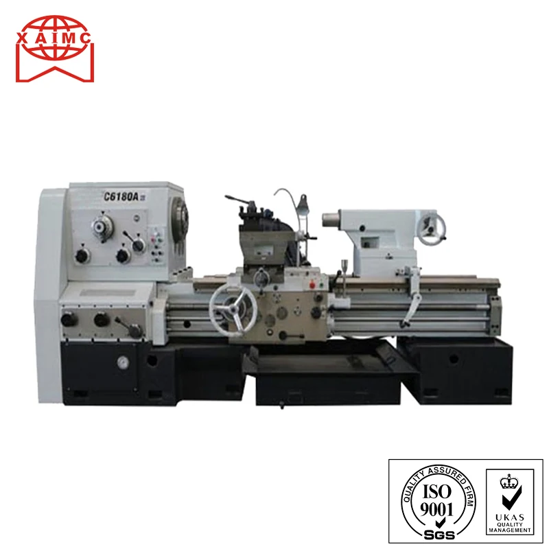 Horizontal Manual Lathe Machine C6180A — turning supplied by JD Machine Tool