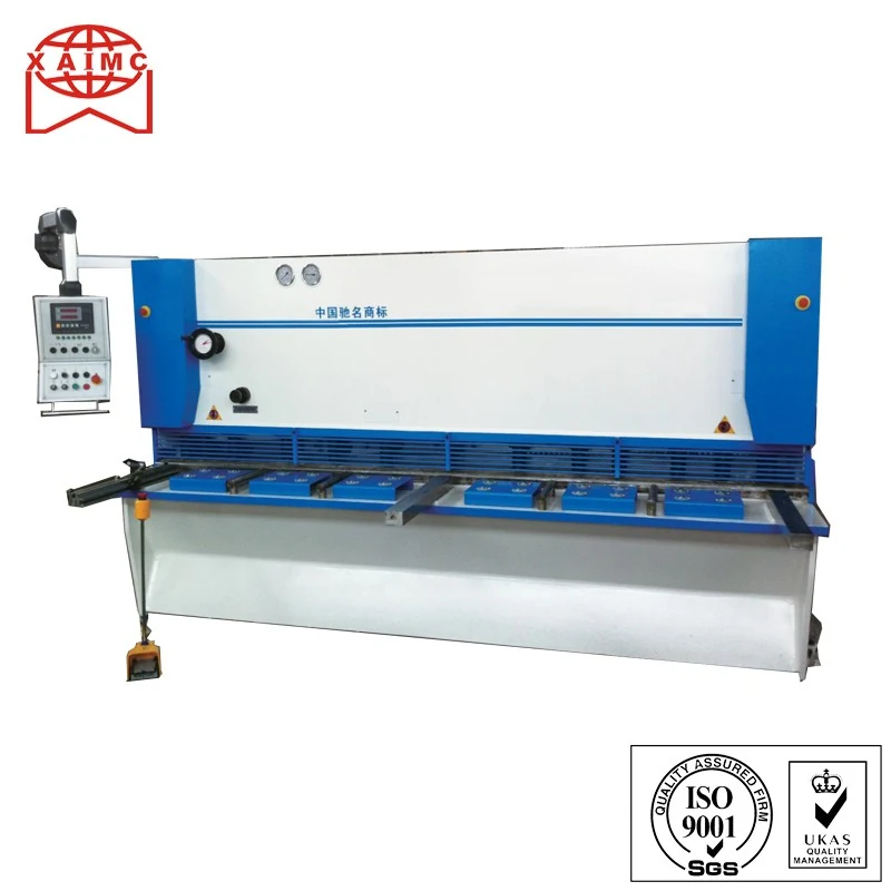 QC11K Series CNC hydraulic gulloting shear — guillotine shears supplied by JD Machine Tool