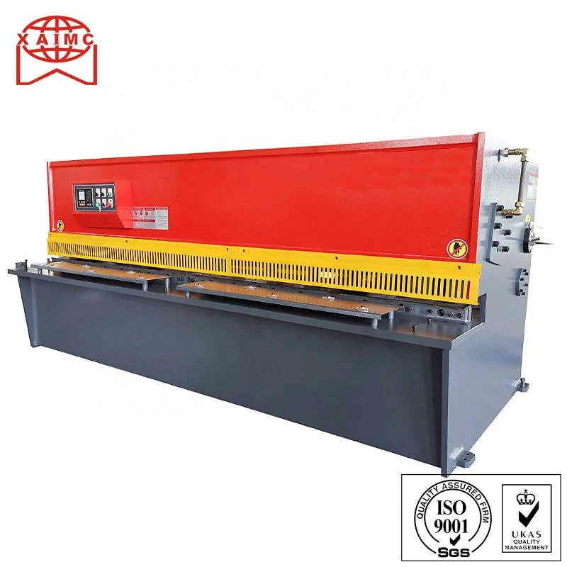 QC12Y large hydraulic swing beam shear — guillotine shears supplied by JD Machine Tool