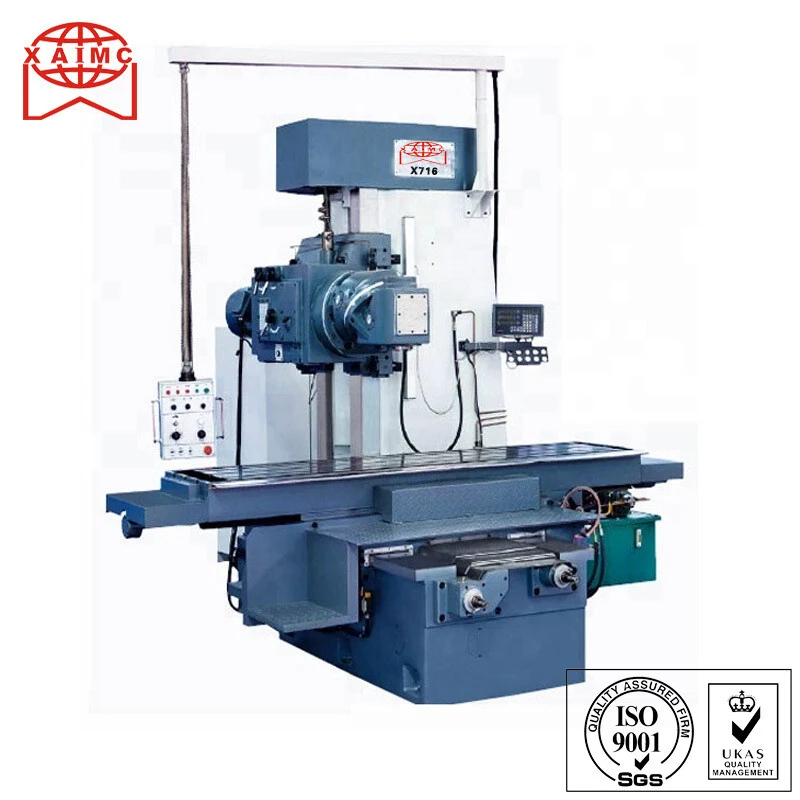 X716 swivel head bed type universal milling machine — milling supplied by JD Machine Tool