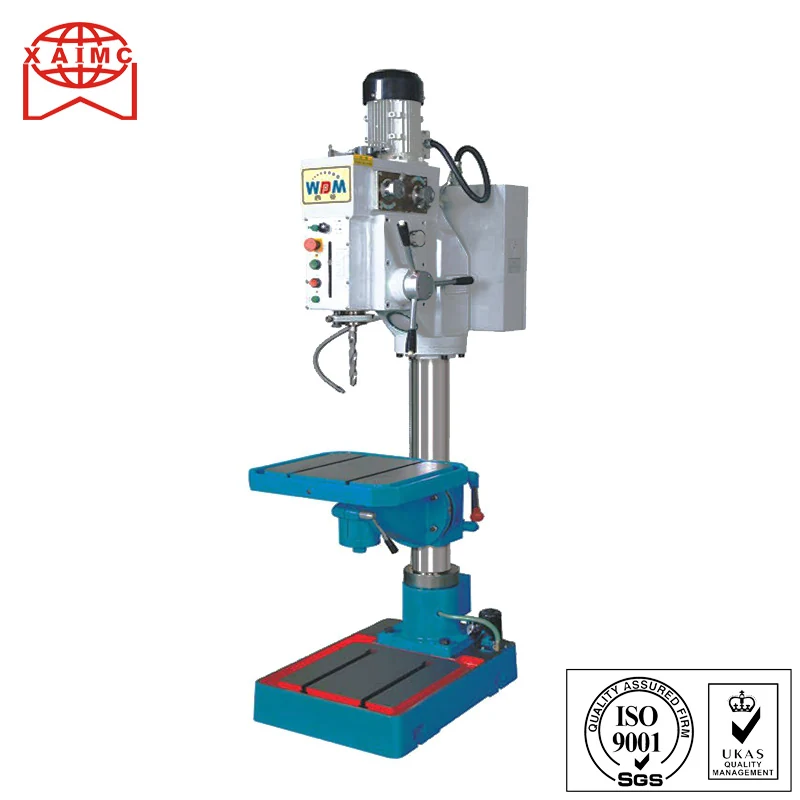 Pillar type vertical drilling machine Z5030, Z5035, Z5040 & Z5050 — drilling supplied by JD Machine Tool