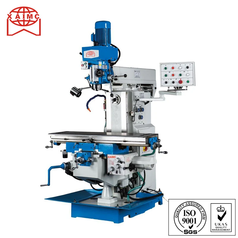 X6332Z universal vertical horizontal gear head drilling and milling machine — milling supplied by JD Machine Tool