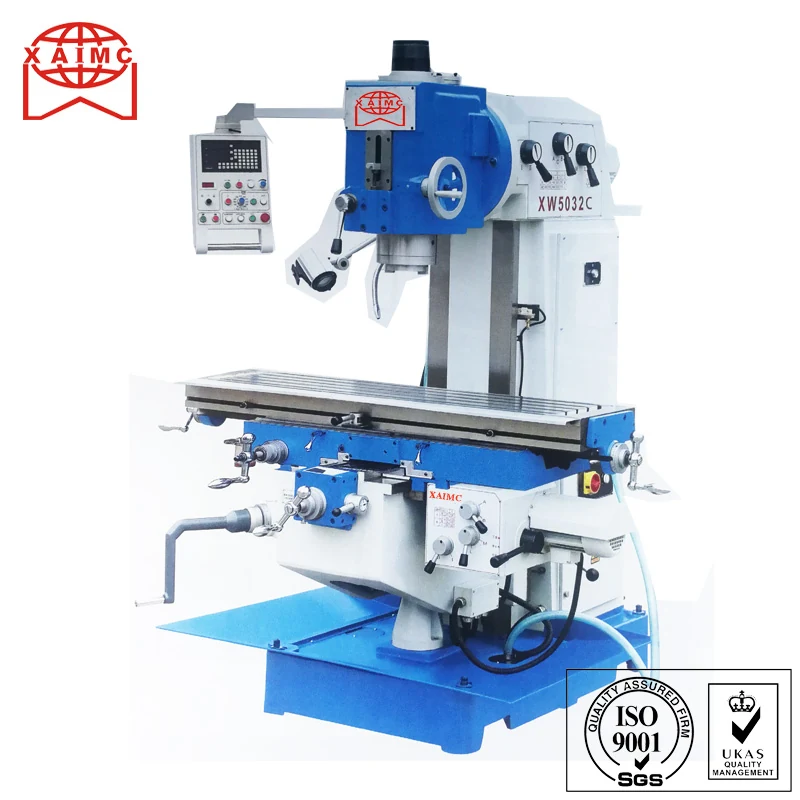 XW5032 Universal vertical milling machine — milling supplied by JD Machine Tool
